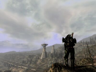 One hell of a view.