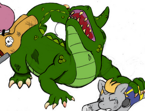 Radigator being bucked