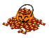 Sixty-four-thousand-dollar-bars-pumpkin-candy-bucket