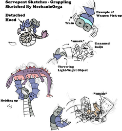 Servopent Sketches - Grappling