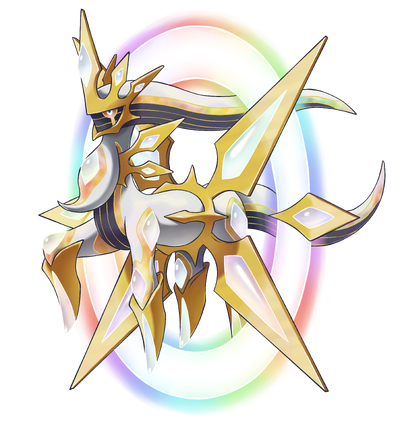 Mega arceus by hyshirey-d8y6e9g