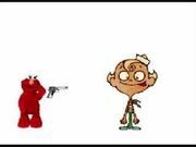Elmo kills flapjack