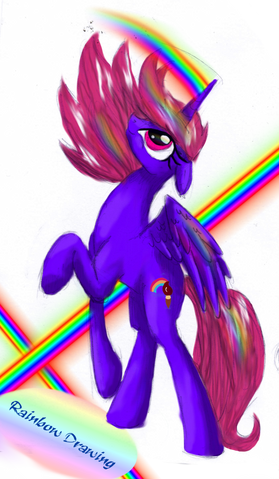 Plik:Rainbow Drawing and rainbow.png