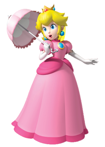 File:Peach with parasol (Super Mario Bros SS).png