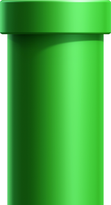 Green Warp Pipe NSMBU