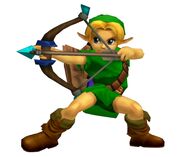 Young Link's Ice Bow Move