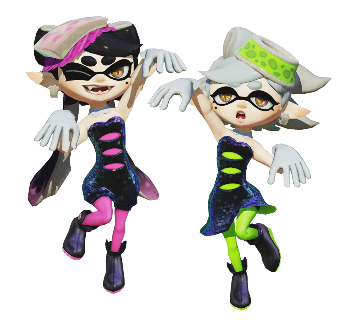 callie and marie splatoon coloring pages - photo #17