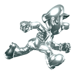 Silver Luigi (HD)