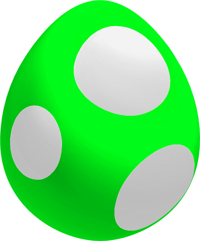 File:Lime Baby Yoshi Egg.png