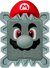 Thwomp Mario NSMBVR
