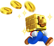 Gold Block Mario NSMB2