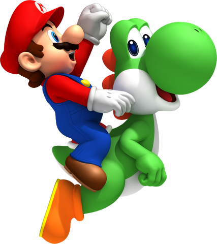 File:Mario Yoshi NSMBW.png