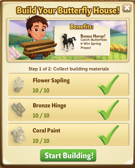 Butterfly House Building Phase 1