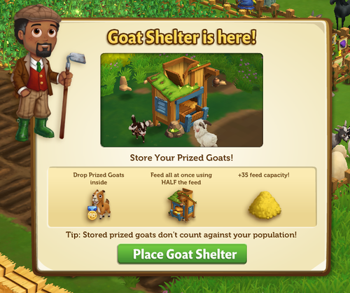 Goat Shelter start