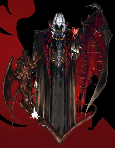 File:Castlevania - Dracula as seen in Curse of Darkness.png
