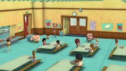 Cafeteria overshot
