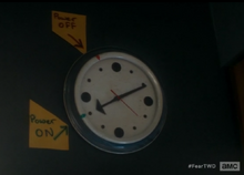 Clark home kitchen clock