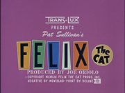 Felix the Cat (TV series) title