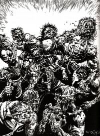 Cannibal Zombie food fight
