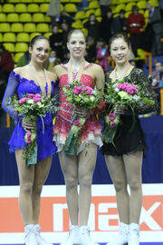 2008 EC Ladies Podium