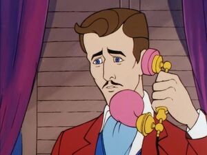 Otis on the Phone