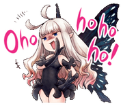 LINE Anne Sticker