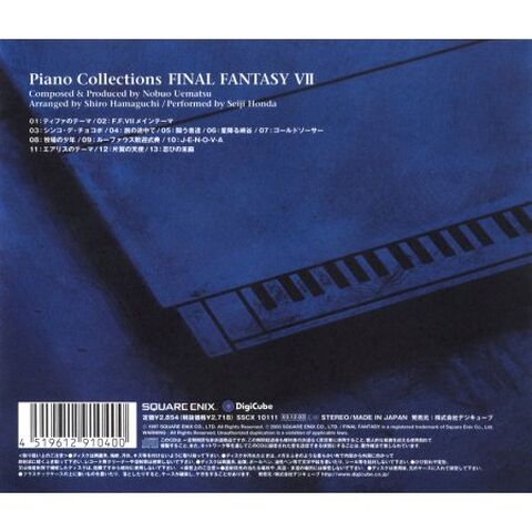 Piano Collections: Final Fantasy VII  Final Fantasy Wiki 