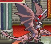 Nacien in battle