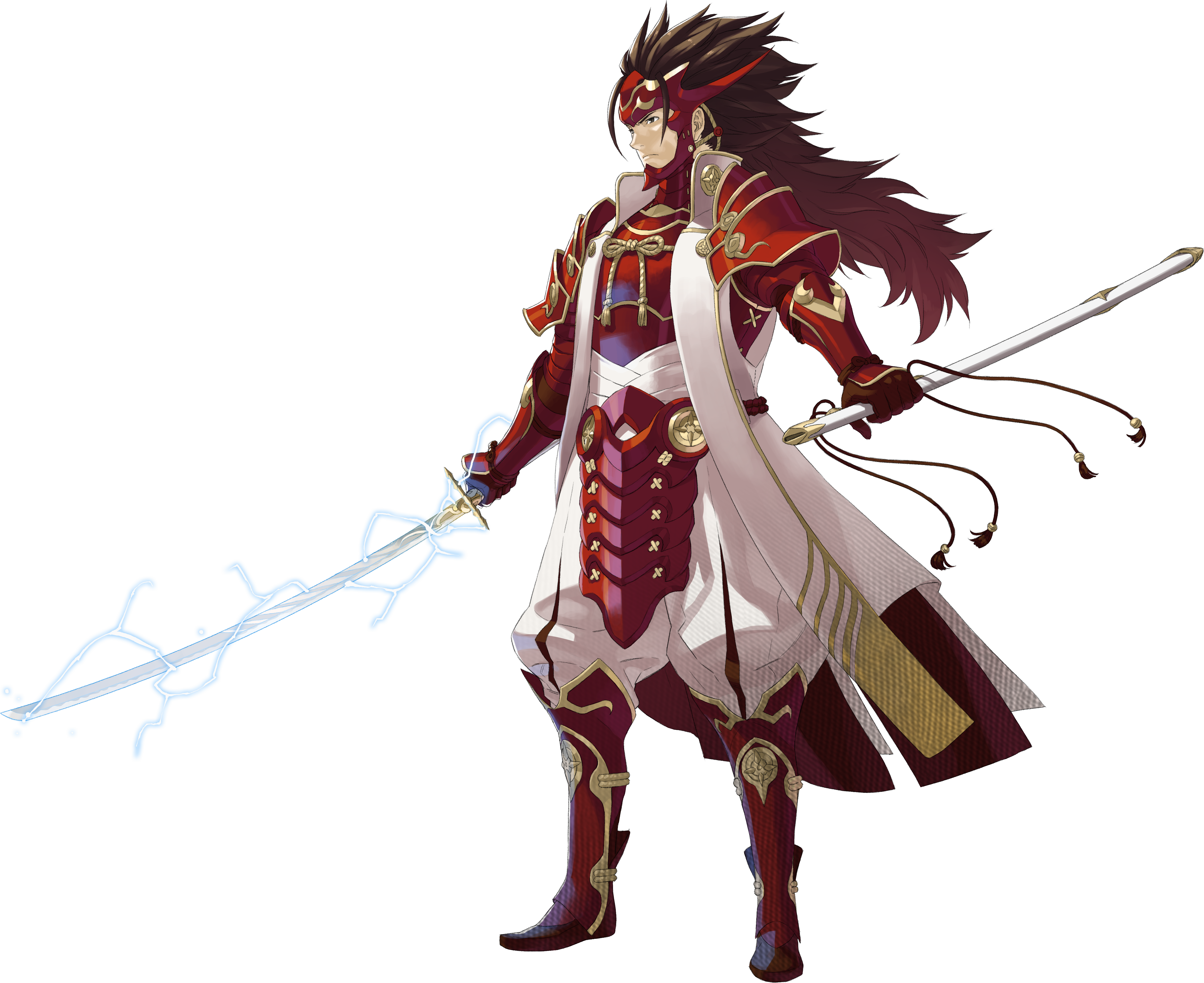 Ryoma- Fire Emblem Fates (maskless version in description) Minecraft Skin