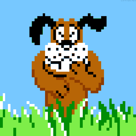 File:Duck hunt laugh.gif