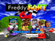 FreddyKart64TitleScreen