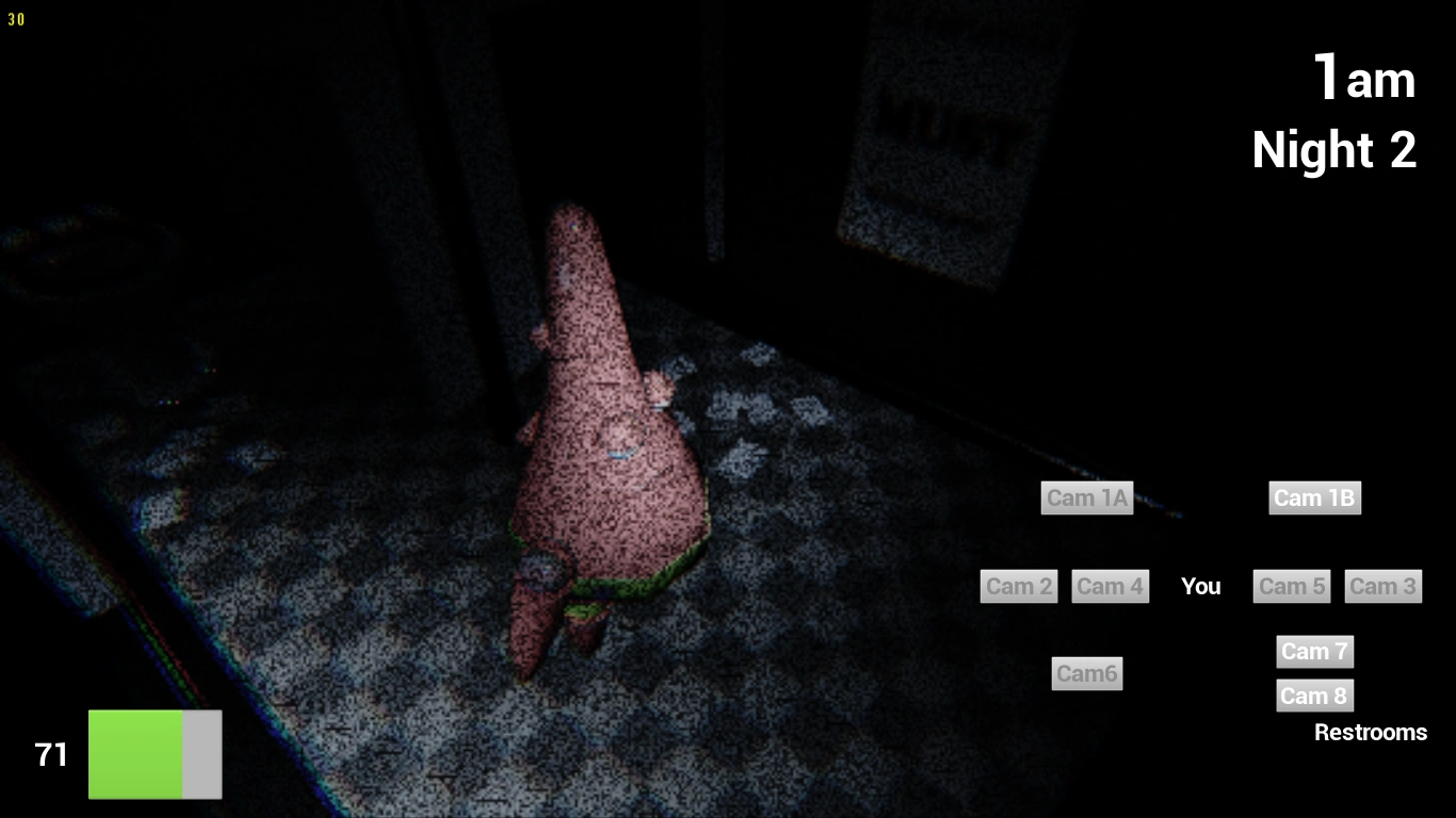 Image The bathroom with patrick about to move.png Five Nights At