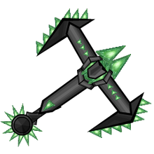 Iron Emerald Gemmed Hilt