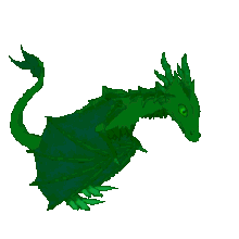 Gluttonous adult dragon