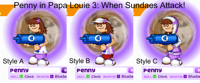 Image Penny in Papa Louie 3When Sundaes Attack!.png Flipline