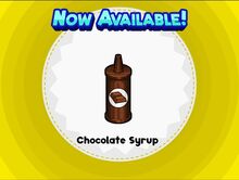 Unlocking chocolate syrup