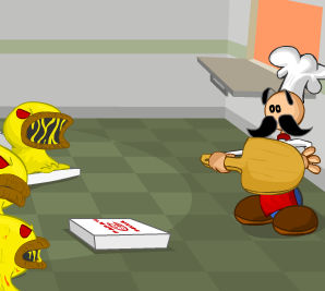 Help this Italian restauranti owner fend off his vicious pies in Papa Louie: When Pizza's Attack! #PlatformerGames #PapaLouie #AdventureGames