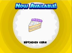 Unlocking birthday cake