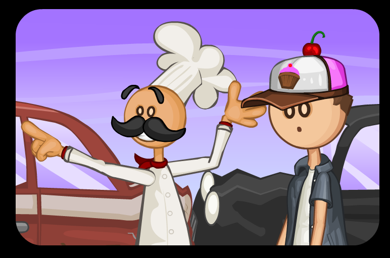 Image - Papa's Cupcakeria - James and Papa Louie.png | Flipline Studios