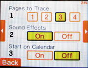 Settings page2