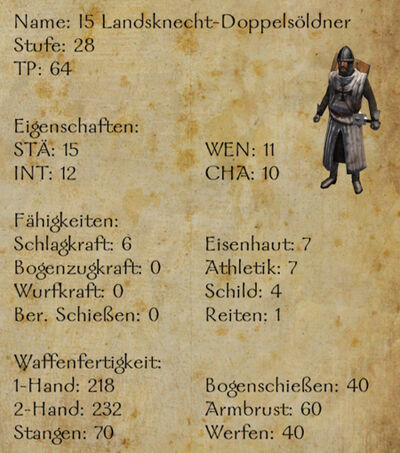 I5 Landsknecht-Doppelsöldner