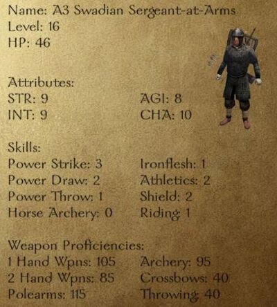 A3 Swadian Sergeant-at-Arms