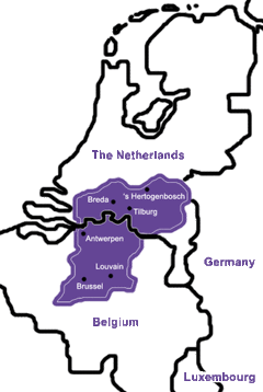 Brabant map