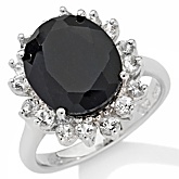 Black Sapphire Ring