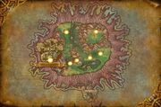 Karte Mondbrunnen Teldrassil