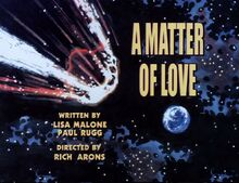 A matter of love