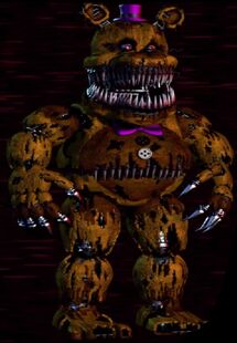 Nightmare fredbear fullbody