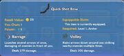 Quick Shot Bow item