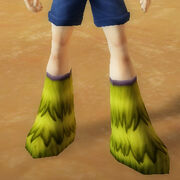 Fluffy boots