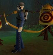 Focus Fire Bow held